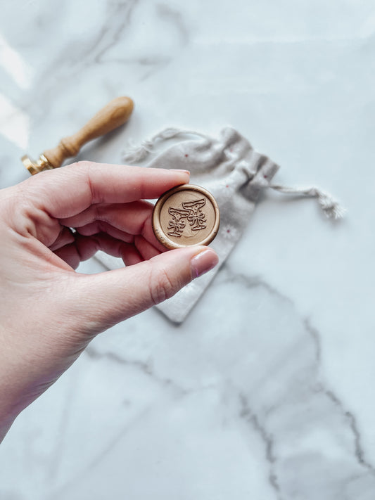 Coupe Glasses Wax Seals