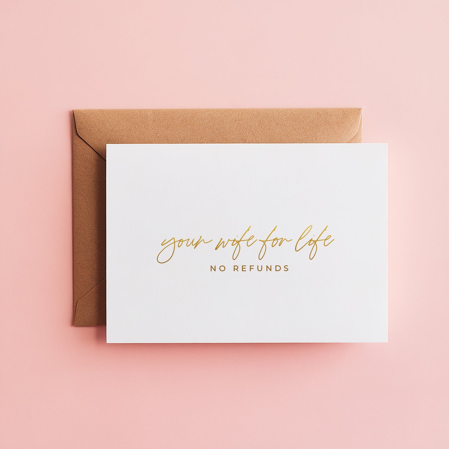 No Refunds - Greeting Card