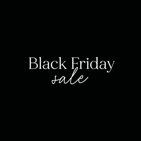 Black Friday Sale